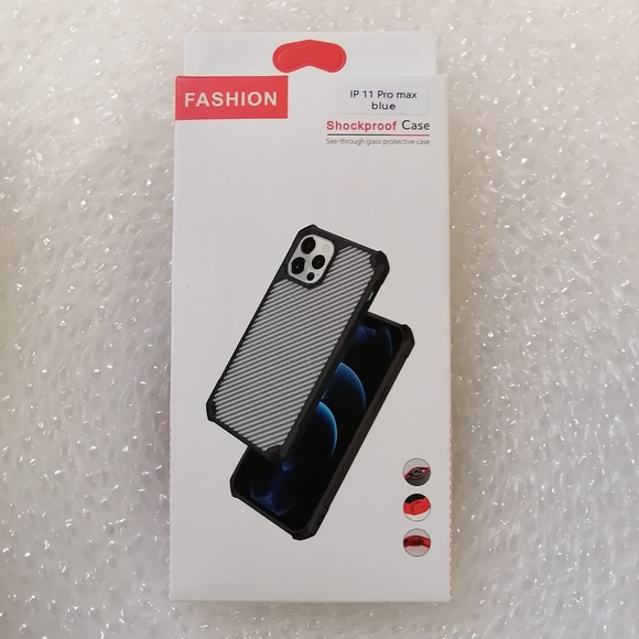 New iPhone 13, 13 mini, 13 pro, 13 pro max shackproof case blue red black - Picture 4 of 5